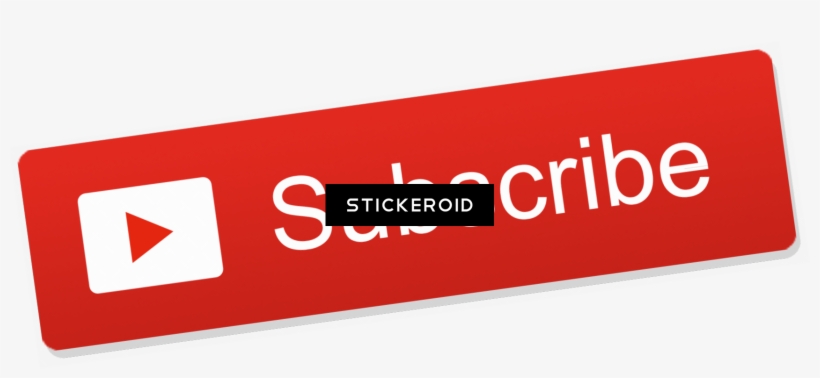Youtube Subscribe Red Button - Png Click Subscribe Button, transparent png