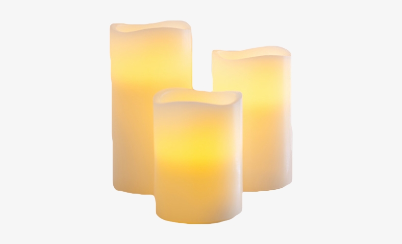 Led Candles - Led Flameless Candles Png, transparent png