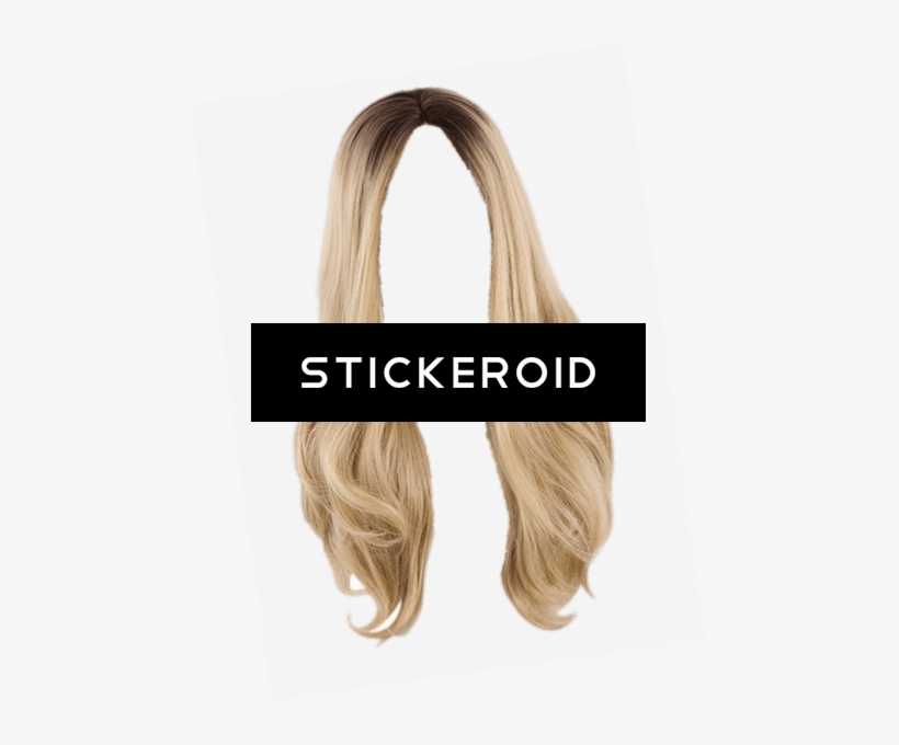 Wig Blond Long - Lace Wig, transparent png