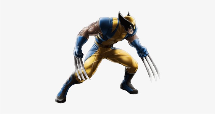 Wolverine Download Png - Wolverine Black And Yellow Costume, transparent png