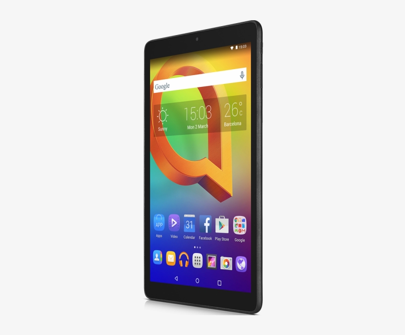 Alcatel Mobile Alcatel A3 10" - Alcatel A3 10in Tablet 16gb - Black, transparent png