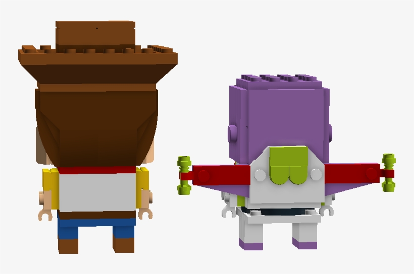 Toy Story Brickheadz - Playset, transparent png
