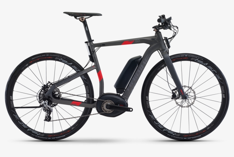 2018 Xduro Urban S - Haibike Xduro Urban 4.0 Electric Hybrid Bike (2017), transparent png
