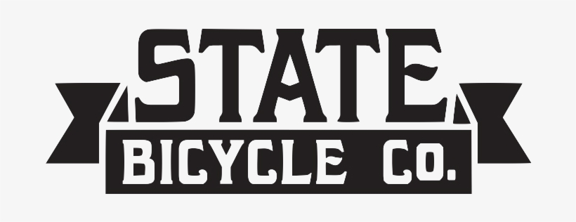 Black-state Bicycle - State Bicycle Co Logo, transparent png