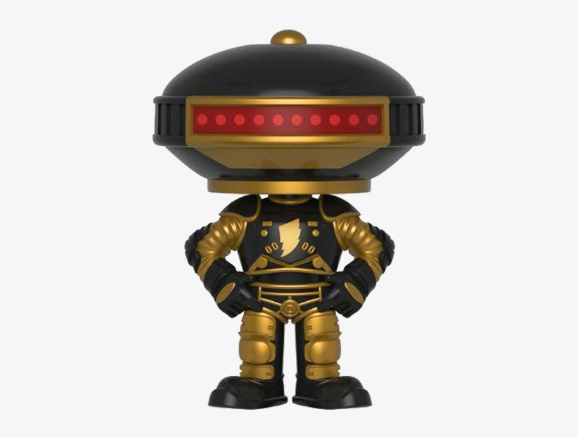 Alpha 5 Black & Gold Us Exclusive Pop Vinyl Figure - Funko Gold Alpha 5, transparent png
