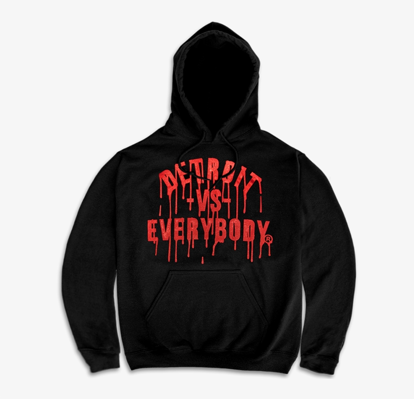 Dve Blood Drip - Hoodie, transparent png