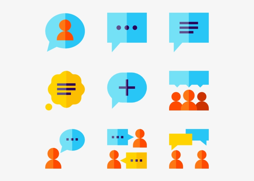 Chat - Icon, transparent png