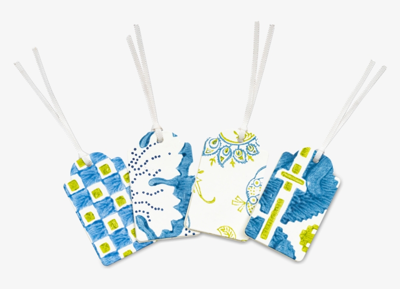 Printed Paper Gift Tag Set - Paper, transparent png