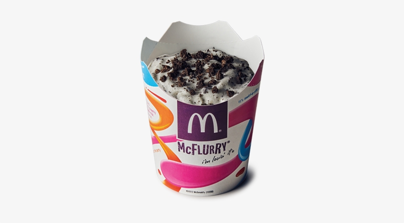 Delicious Pieces Of Crunchy Oreo® Cookie Pieces, On - Much Are Mcflurrys Nz, transparent png