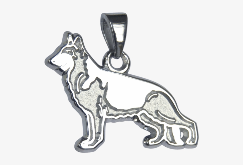 German Shepherd Dog Pendant - Pendant, transparent png