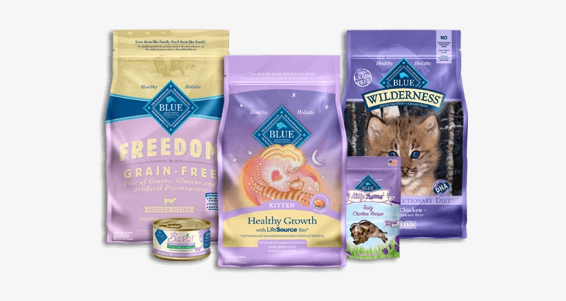 Kitten Food - Blue Buffalo Wilderness Grain-free Chicken Recipe Dry, transparent png