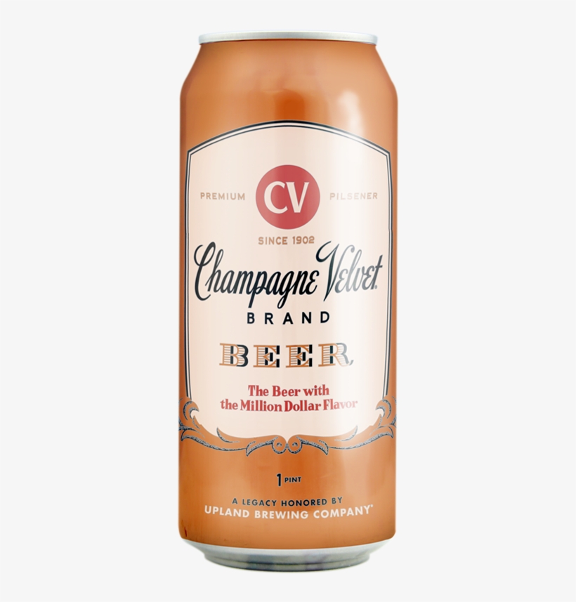 Champagne Velvet Year Round Pilsner In 1902, Walter - Glass Bottle, transparent png