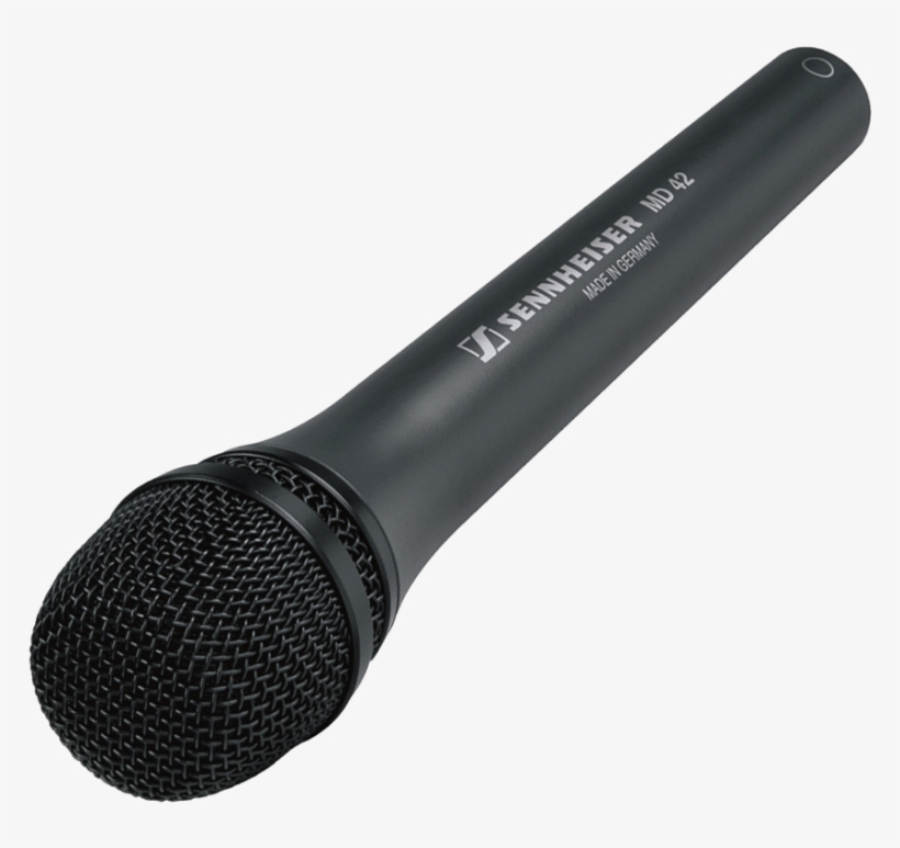 Sennheiser - Sennheiser Md 42 Eng Handheld Microphone, transparent png
