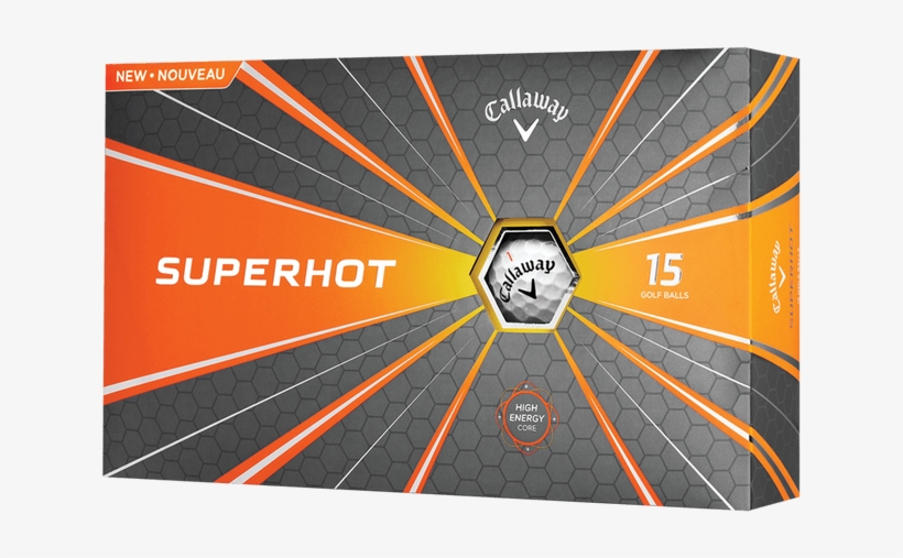 Callaway 2018 Superhot Golf Ball 15 Pack - Callaway Superhot, transparent png