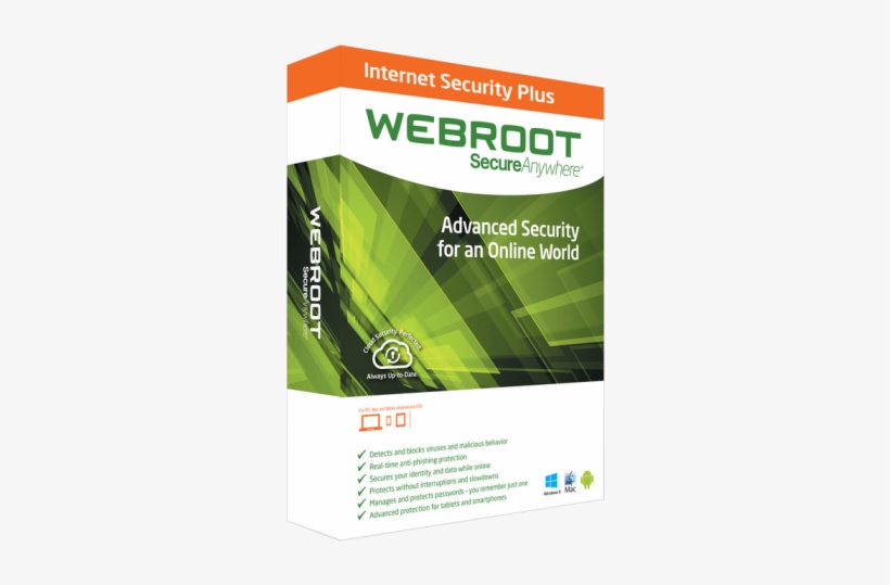 Webroot Internet Security Plus, transparent png