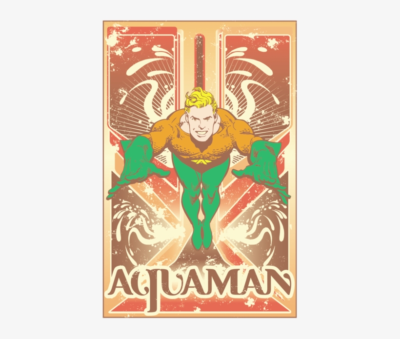 Dc Comics Aquaman Juniors T-shirt - Aquaman T Shirt, transparent png