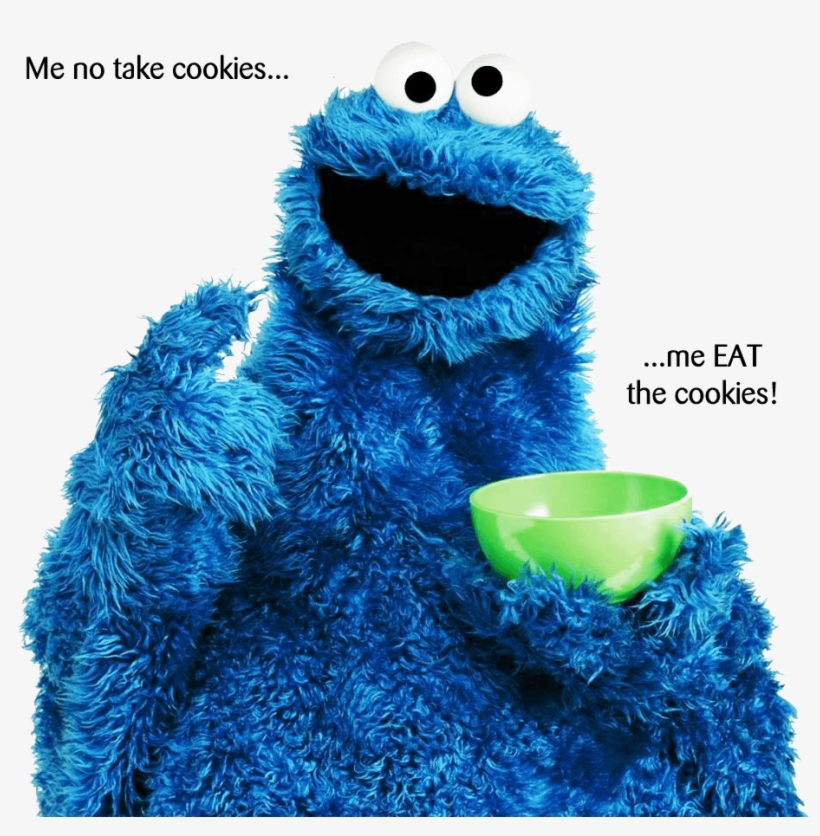 Cookies May Be Set By The Website You Are Visiting - Cookie Monster Transparent Background, transparent png