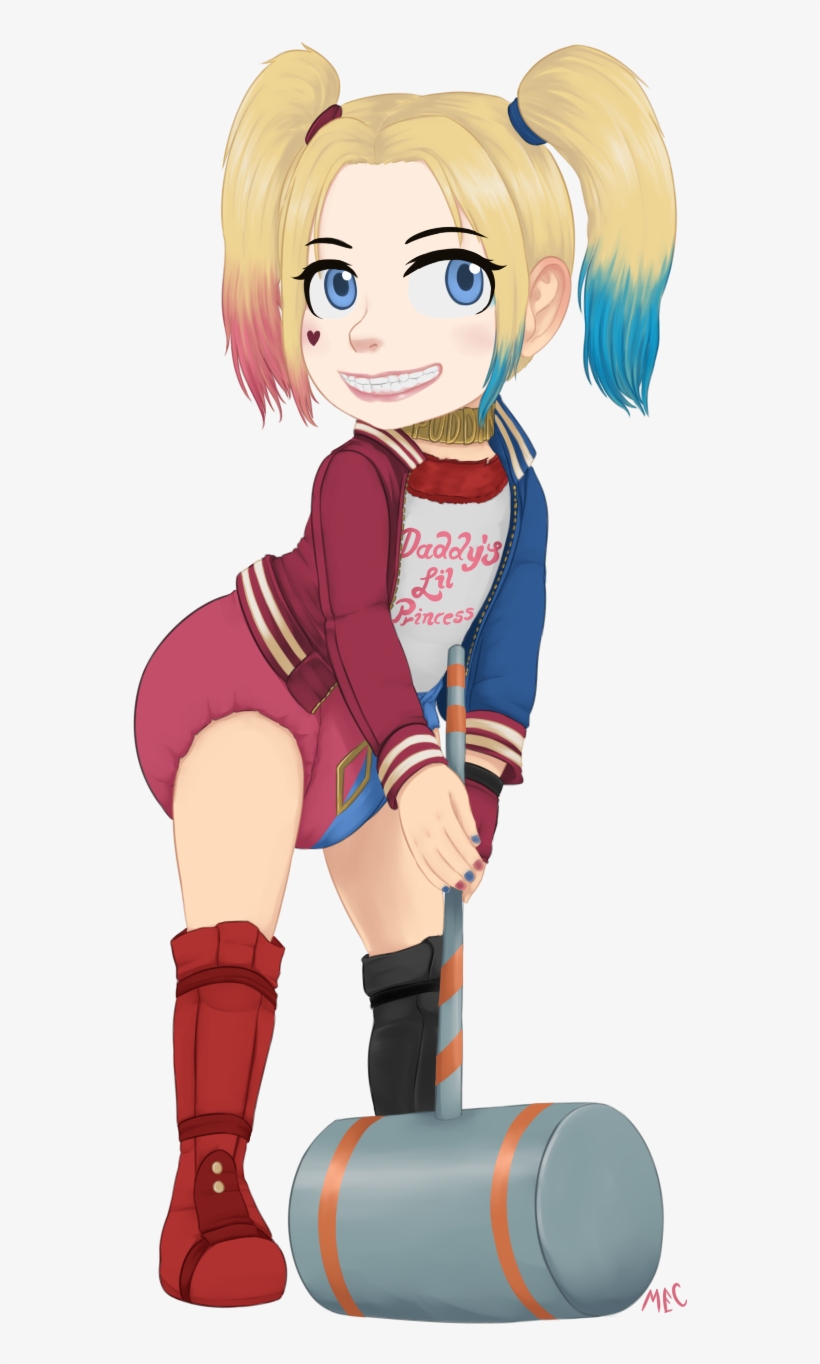 Contagious Magic - Harley Quinn - Harley Quinn Age Regression, transparent png