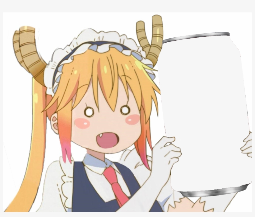 Memetohru Holding A Soda/pop/beer Can - Cartoon, transparent png