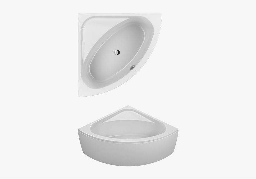 Oval Duo Corner 1400x1400mm - Villeroy & Boch Loop & Friends - Bath Corner, transparent png