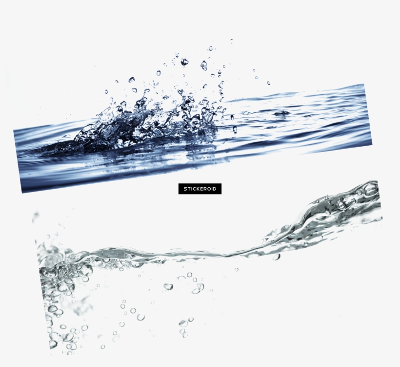 Water Drops - Sketch, transparent png