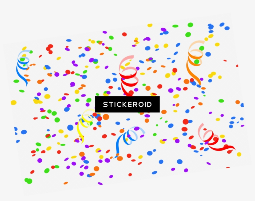 Confetti - Happy Birthday: Guest Book [book], transparent png