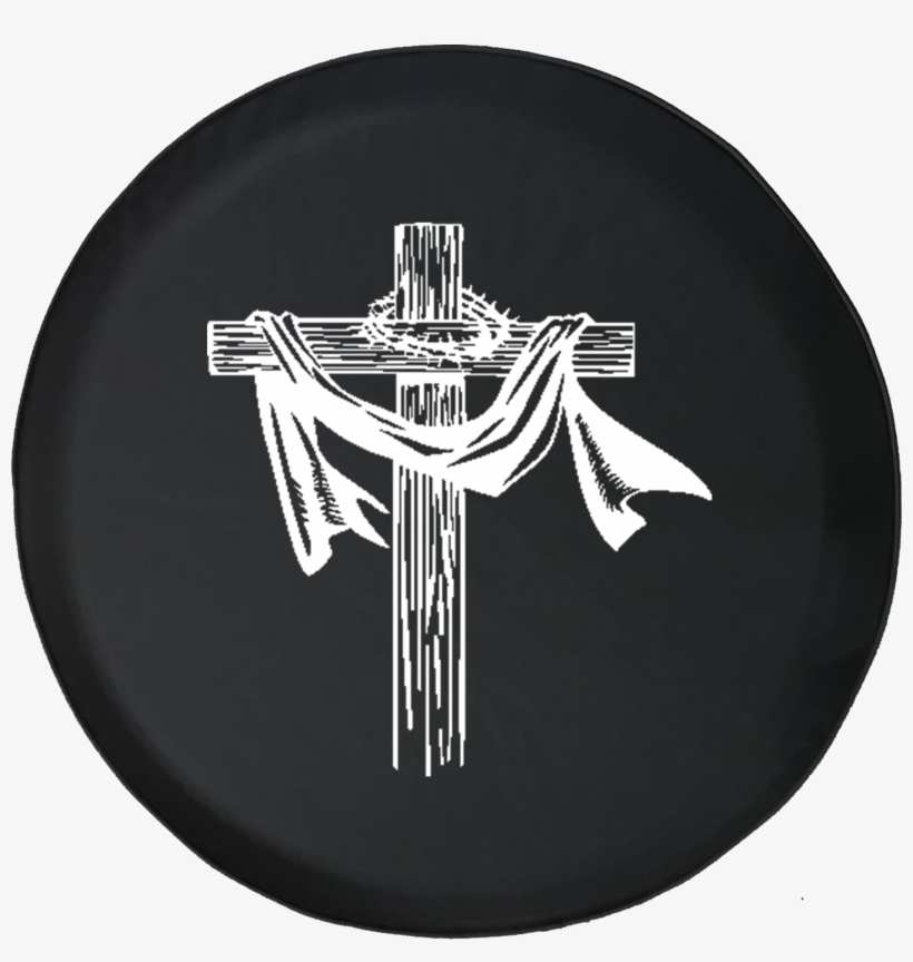 Wooden Cross Religion Crucifix Crown Of Thorns, transparent png