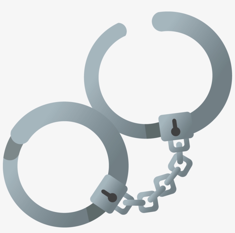 Find Yourself Caught In Legal Handcuffs Png - Circle, transparent png