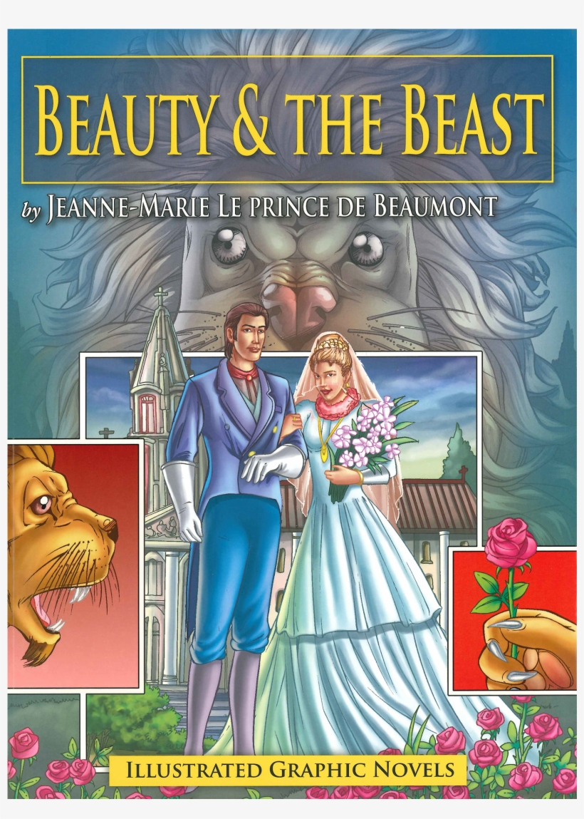 Beauty & The Beast Is An Exciting Reading Adventure - Beauty And The Beast: Illustrated Graphic Novels [book], transparent png
