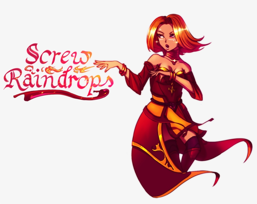 Screw Raindrops - Cartoon, transparent png
