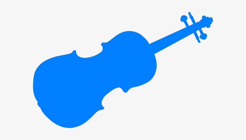Blue Violin Svg Clip Arts 600 X 387 Px, transparent png