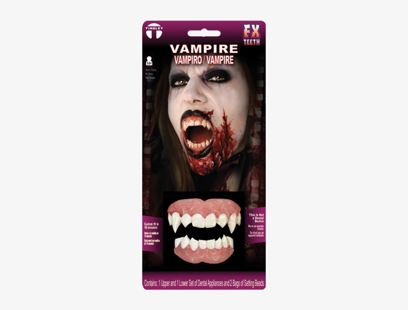 Vampire - Teeth Fx - Tinsley Transfers Vampire Fx Teeth, transparent png