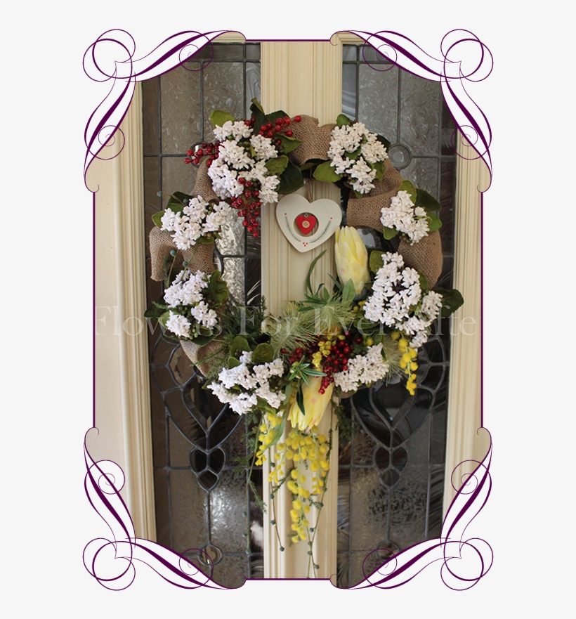 Grace Wreath Flowers For Ever After Artificial Wedding - Bouquet, transparent png