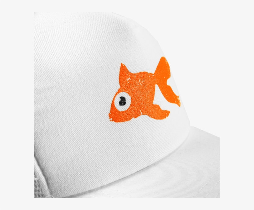 Goldfish White Cap - Goldfish, transparent png