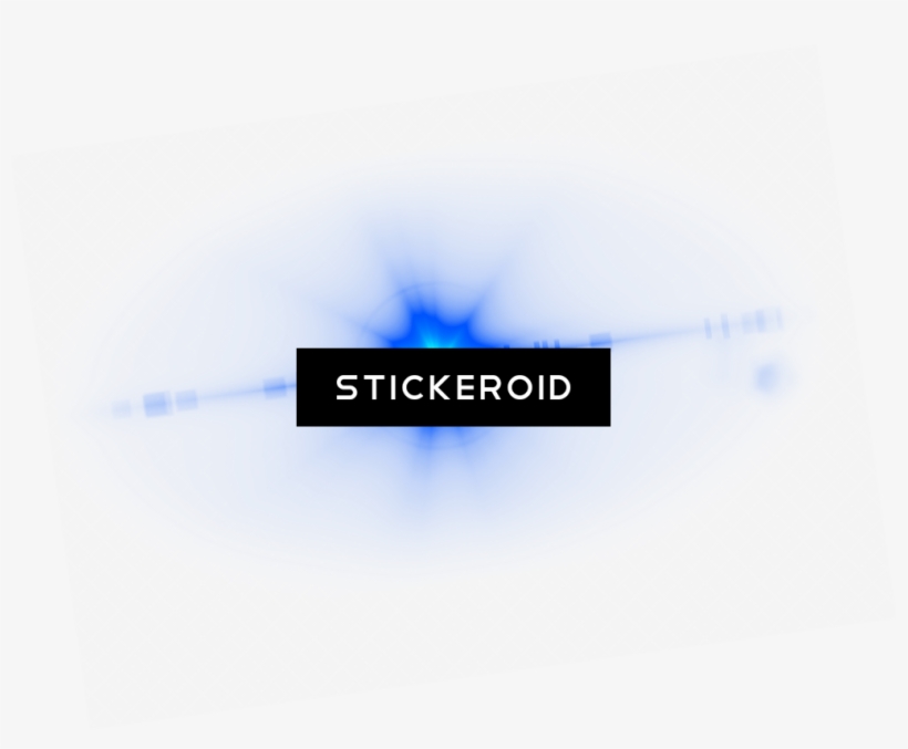Deep Blue Lens Flare - Electric Blue, transparent png