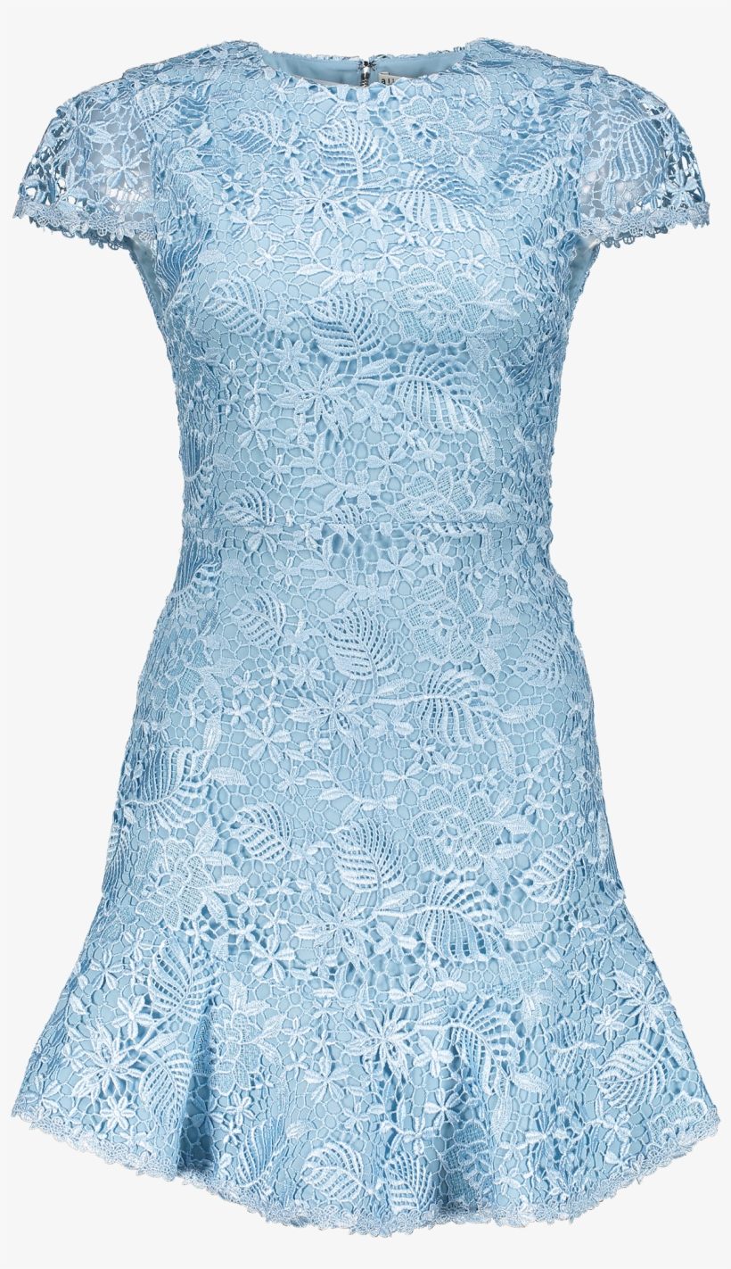 Rapunzel Fit Flare Dress Light Icy Grey - Rapunzel Dress Alice And Olivia Icy Blue, transparent png