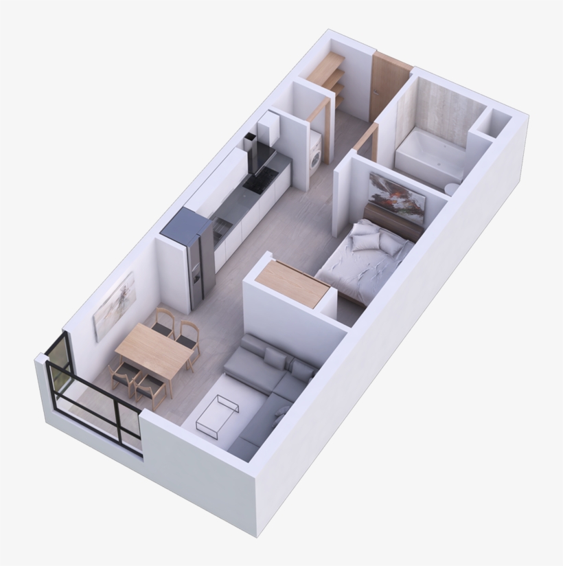 Hannah Jr 1 Bed - Portable Network Graphics, transparent png