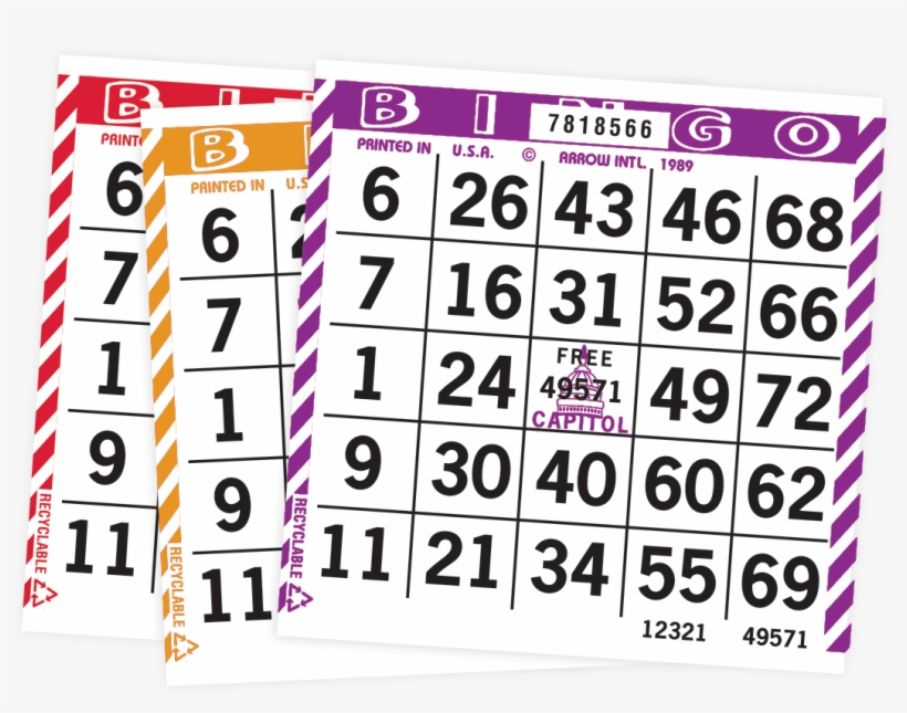Barber Pole Bingo Faces - Smalltoys 1 On Pushout Bingo Paper Cards Red 250, transparent png