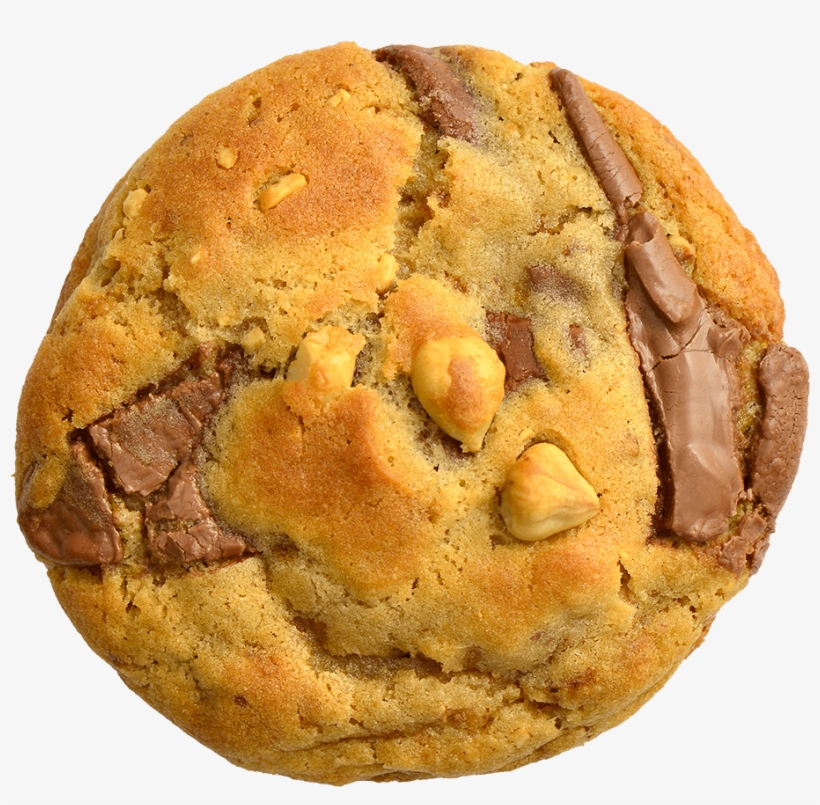 Praline & Milk Chocolate Chunk - Peanut Butter Cookie, transparent png