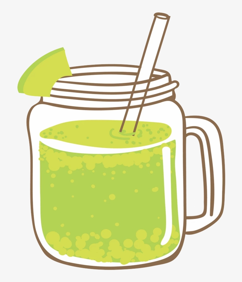 Transparent Download Juice Smoothie Cocktail Lemonade - Green Smoothie Clipart, transparent png