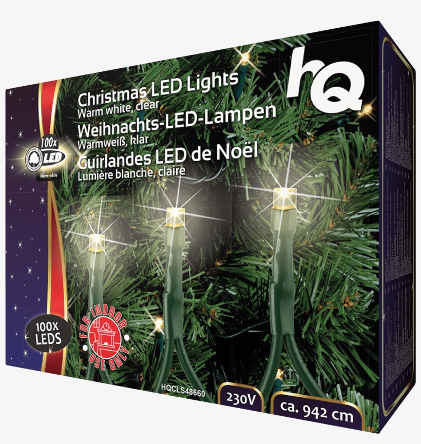 Christmas Light 100 Led - Hq 100 Led Christmas Lights, transparent png
