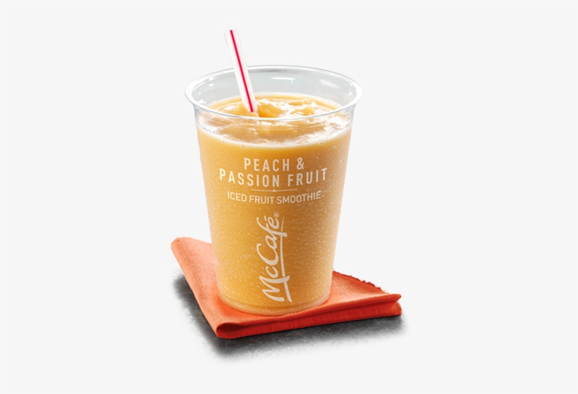Peach & Passionfruit Smoothie - Peach And Passion Fruit Smoothie, transparent png