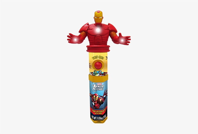 Marvel Avengers Sound & Action Heroes Candy Toy For - Marvel Avengers Character Fan, transparent png