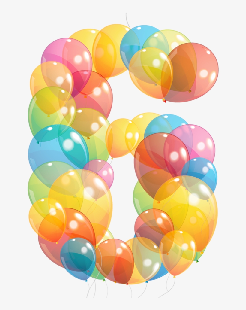 Numbers ‿✿⁀ Birthday Clips, Printable Numbers, Letter - Balloon, transparent png