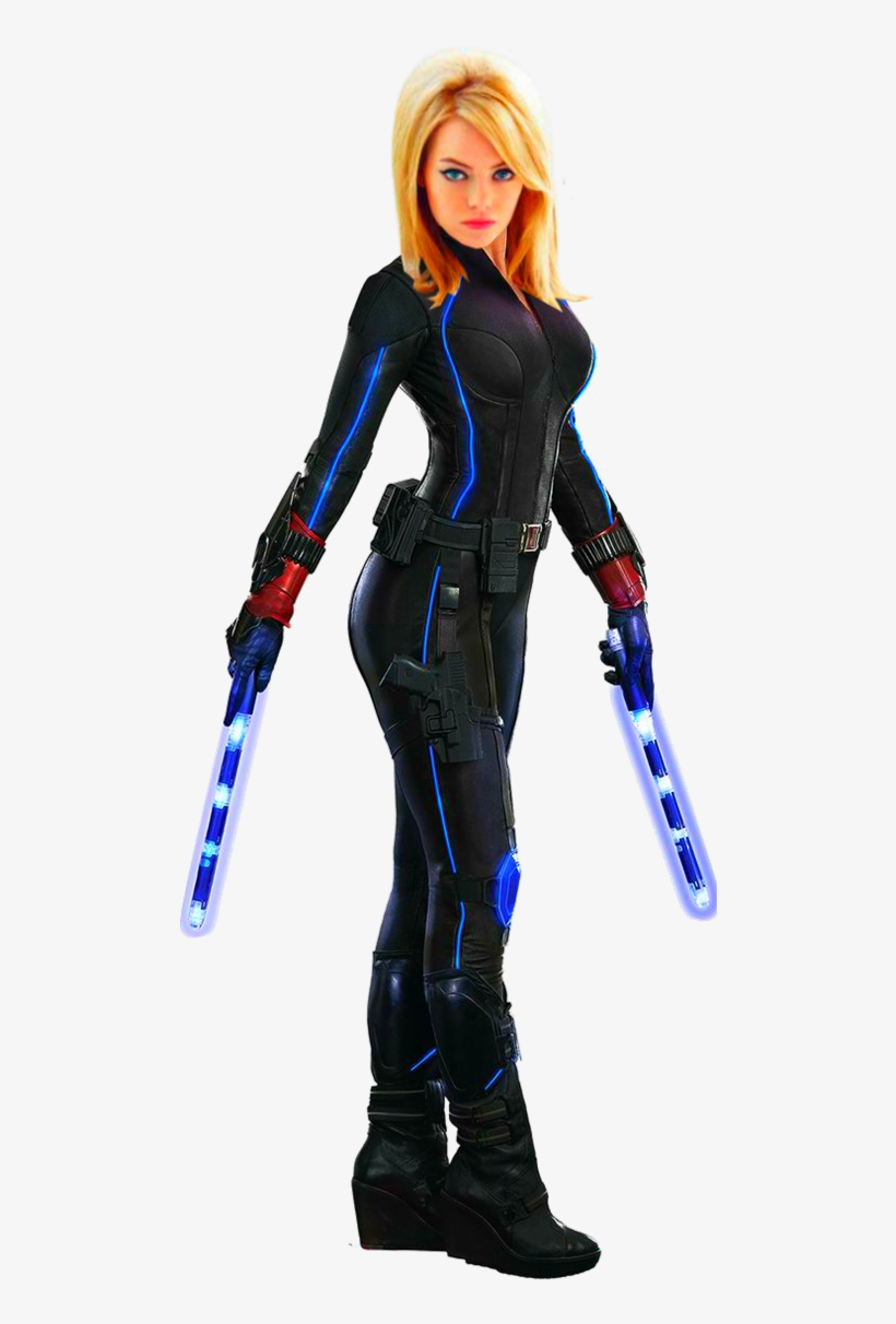 Emma Stone Is Black Widow By Alexiscabo1 - Action Figure, transparent png