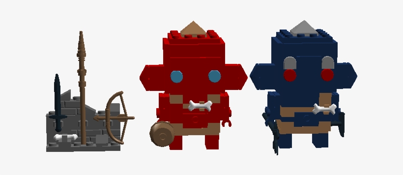Legend Of Zelda Bokoblin Brickheadz - Lego Ideas, transparent png