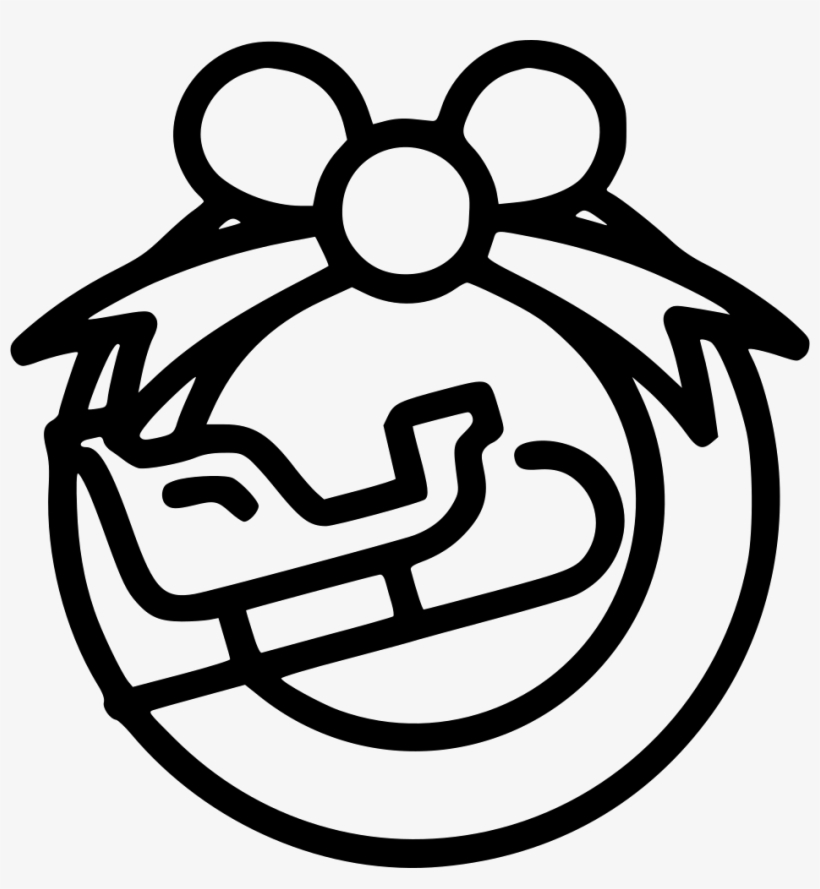 Christmas New Year Png Christmas Santa Sled Decoration - Christmas Day, transparent png