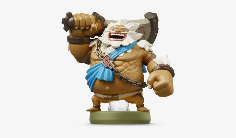 Goron Champion Amiibo Figure - Daruk Amiibo, transparent png