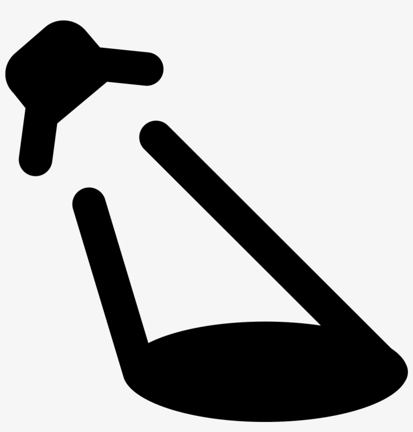 The Icon Is A Picture Of A Spotlight - Icon Spotlight, transparent png