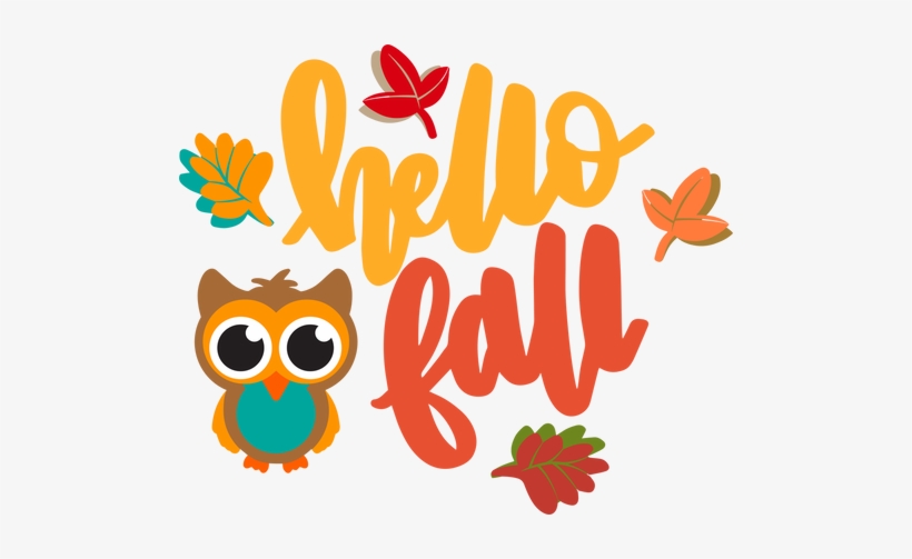 Hello Fall Owl, transparent png
